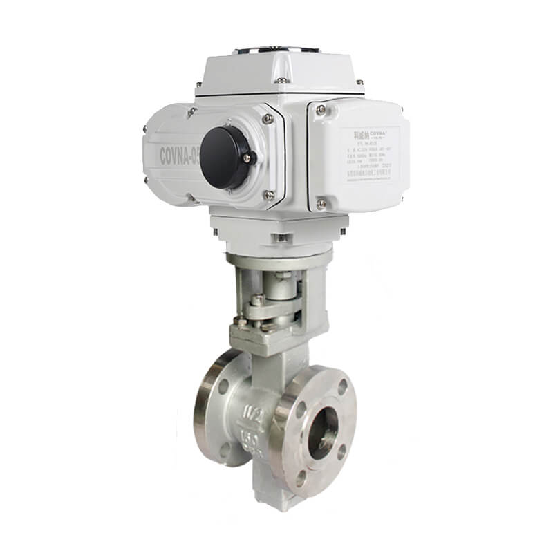 HK60-Q-V Electric Segmented V-Port Ball Valve